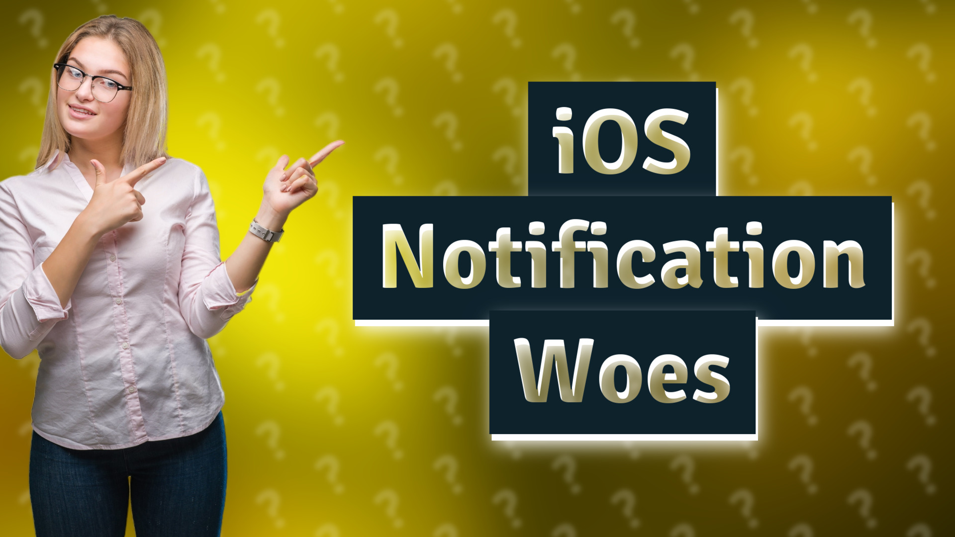 iOS Notification Woes