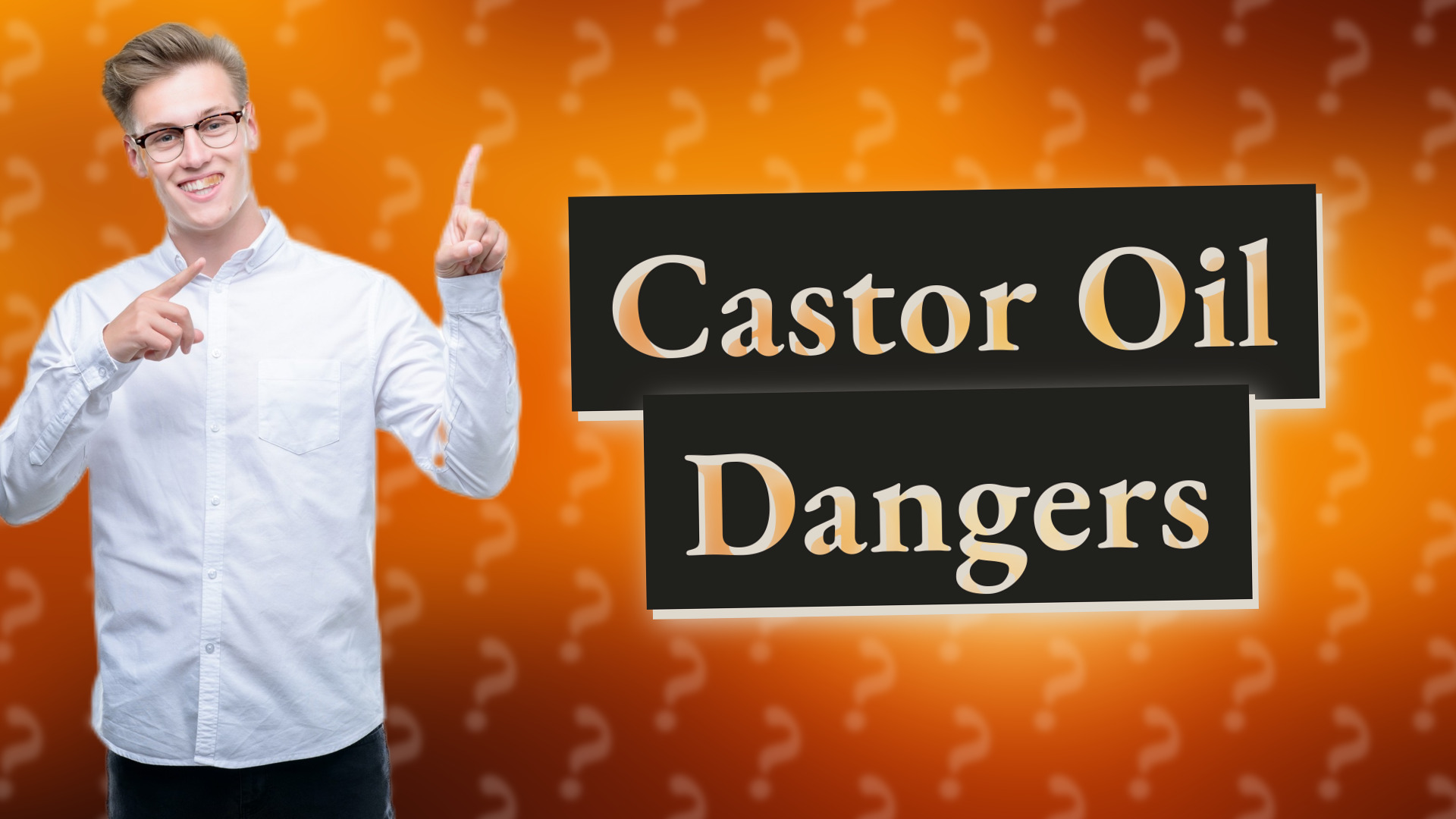 Castor Oil Dangers