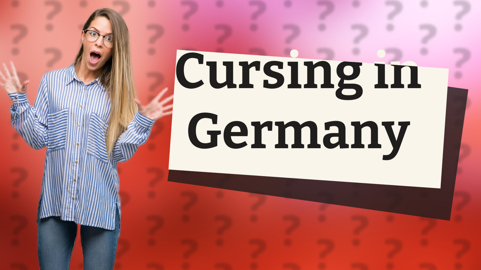 Cursing in Germany