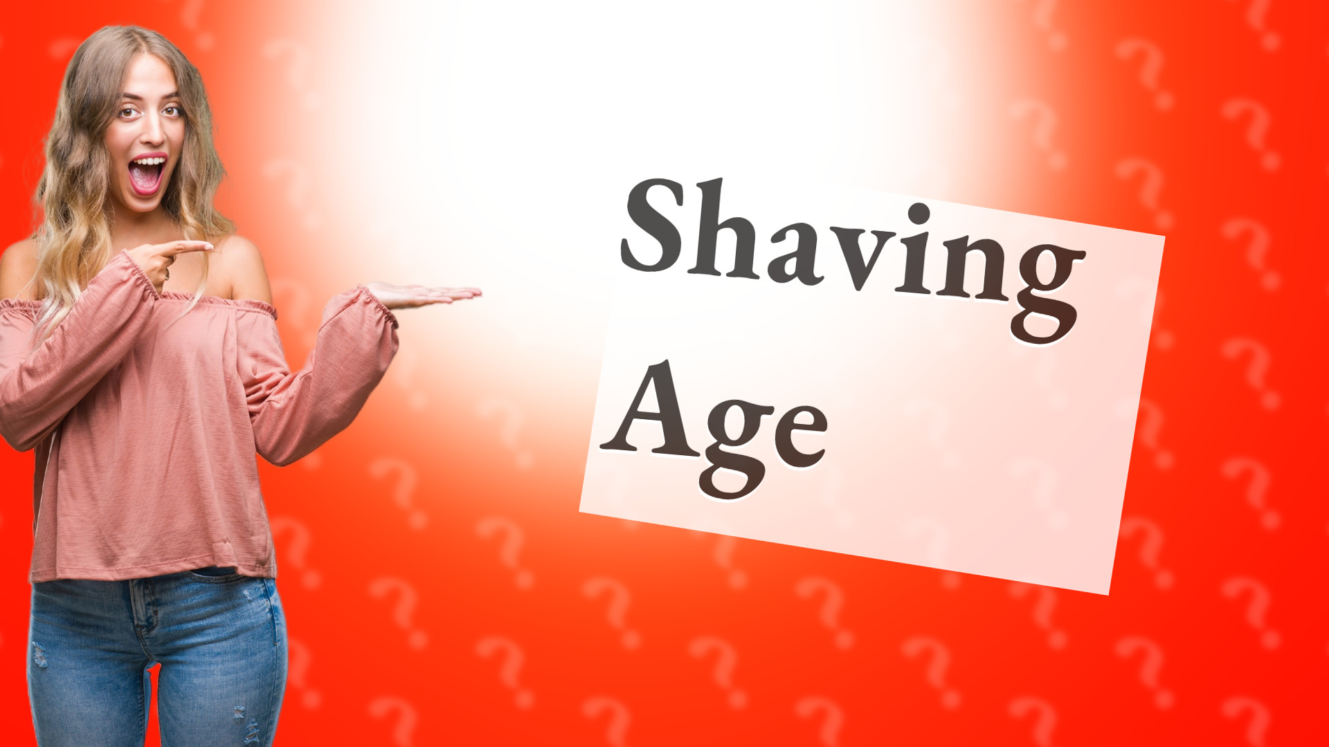 Shaving Age
