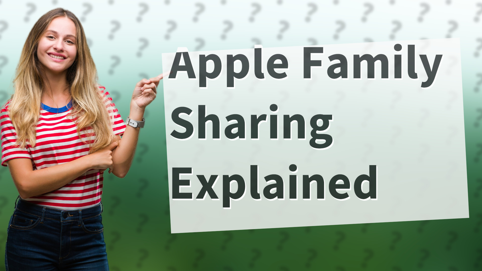 Apple Family Sharing Explained