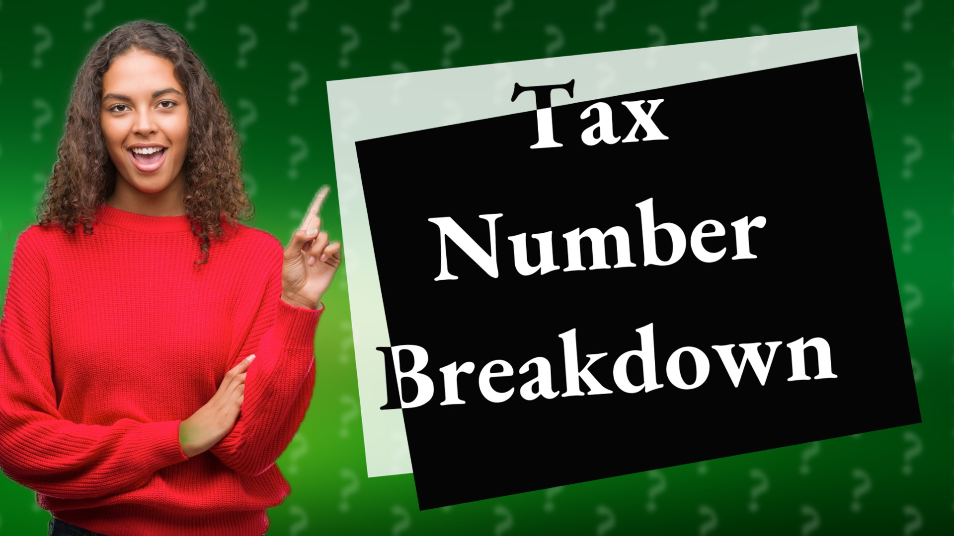 Tax Number Breakdown