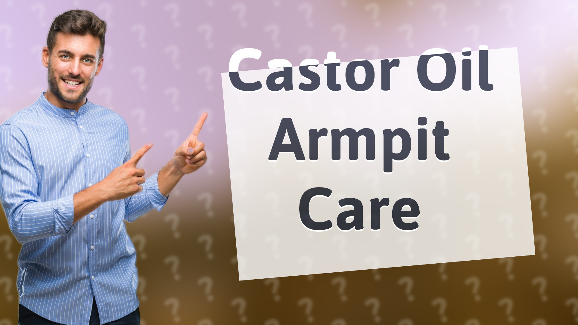 Castor Oil Armpit Care
