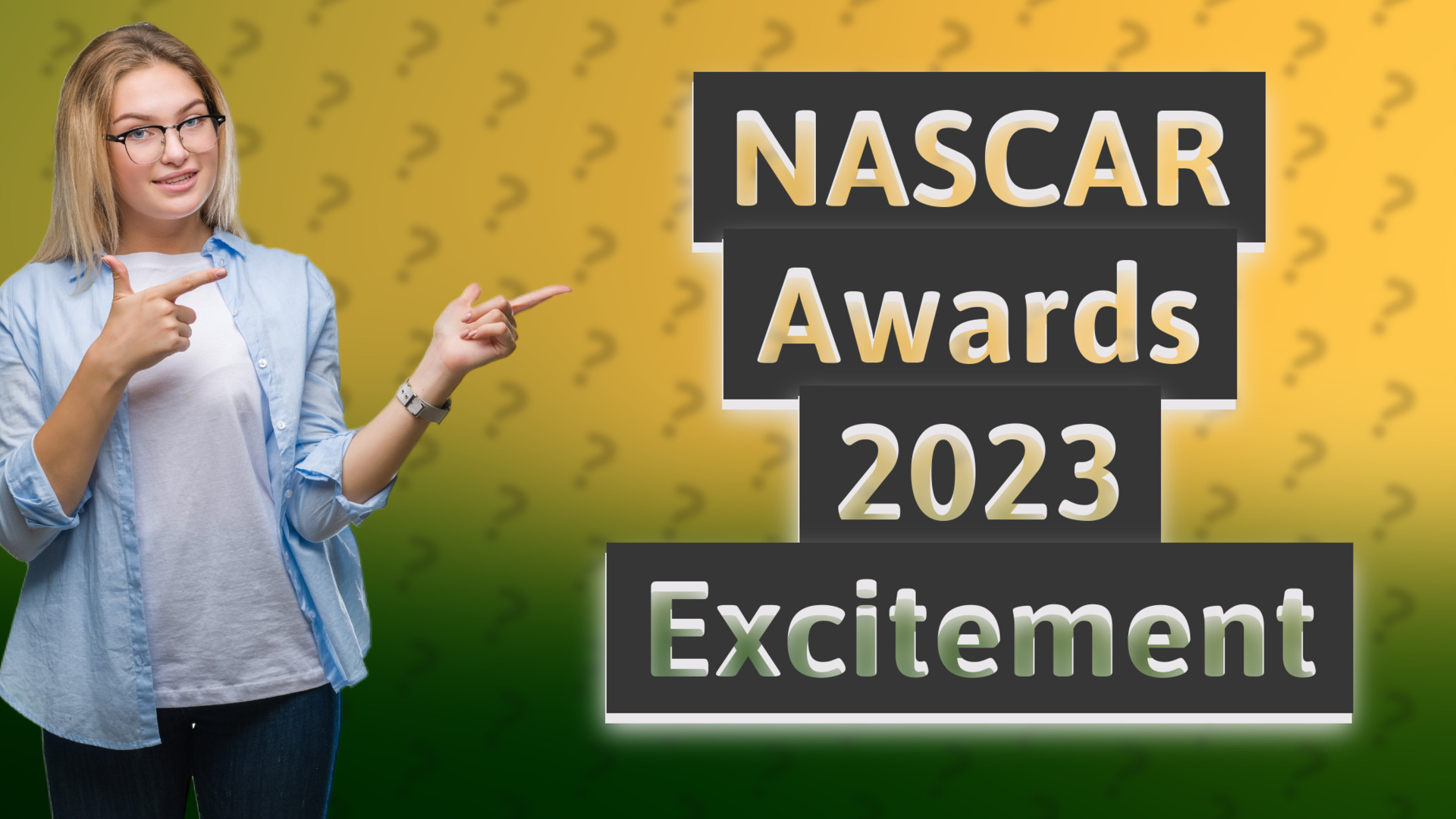 NASCAR Awards 2023 Excitement
