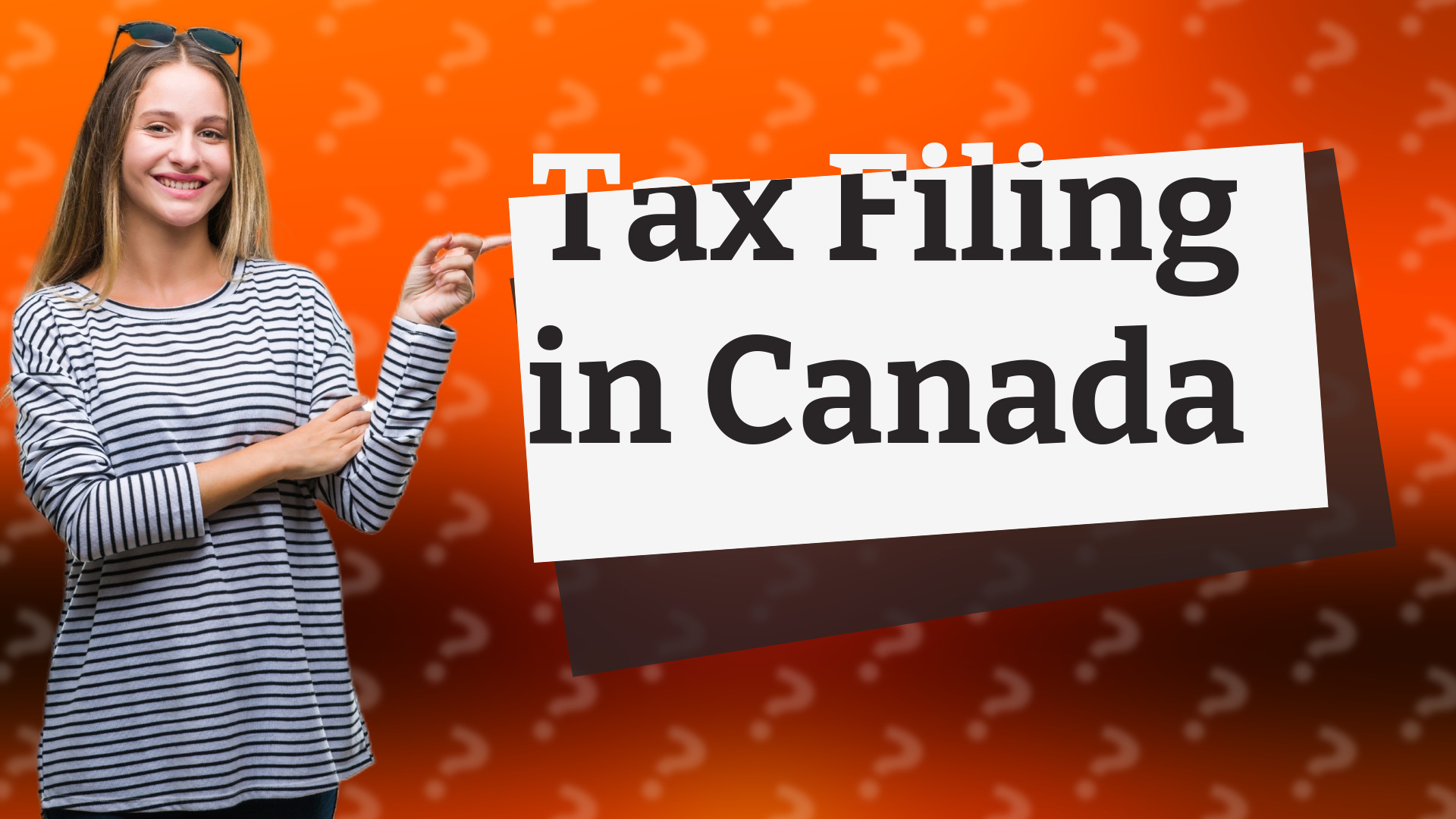 Tax Filing in Canada