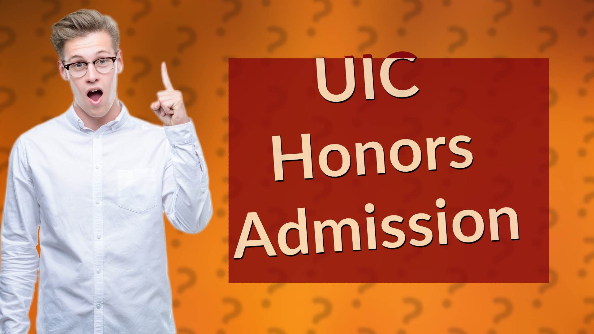 UIC Honors Admission