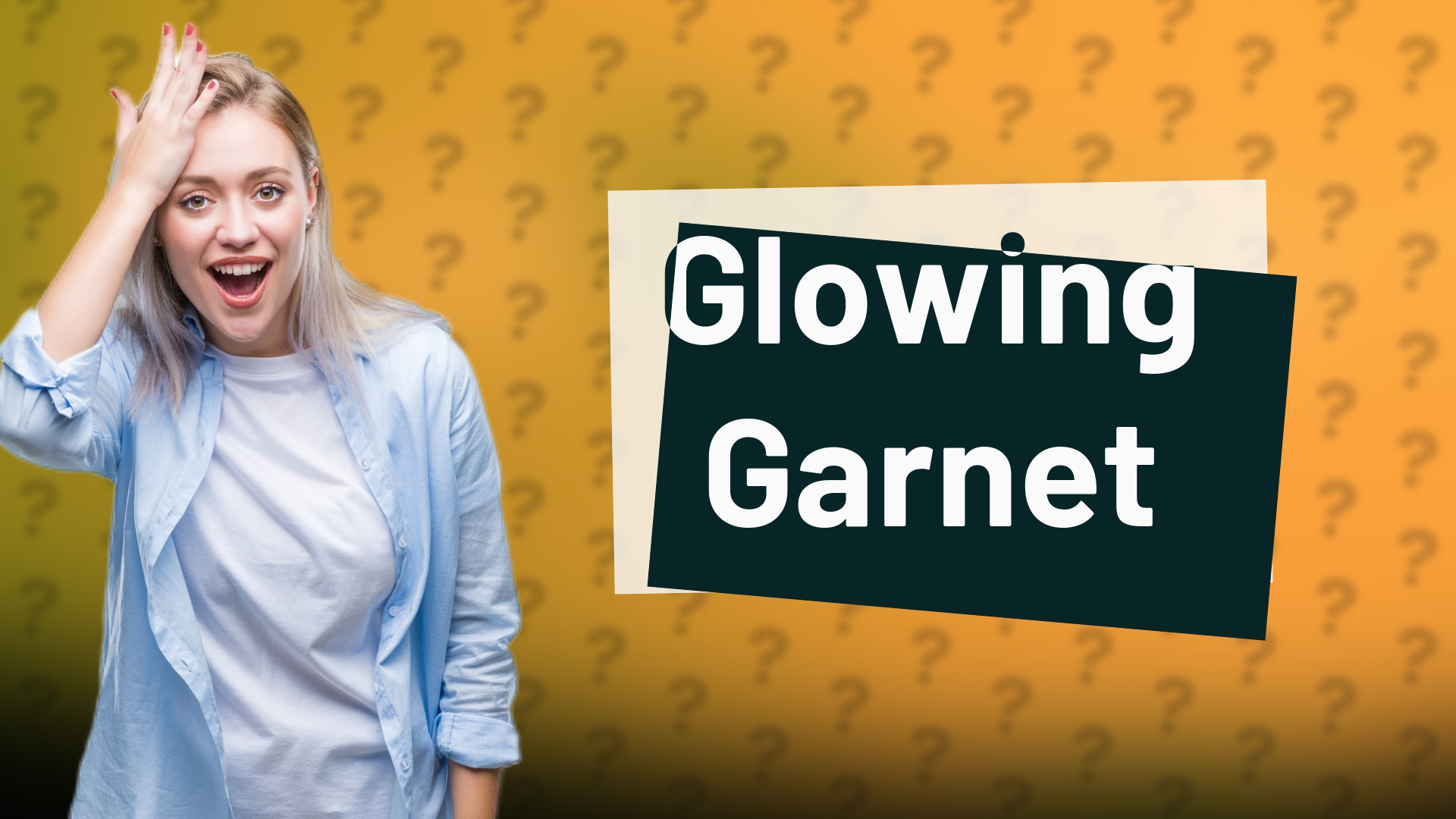 Glowing Garnet
