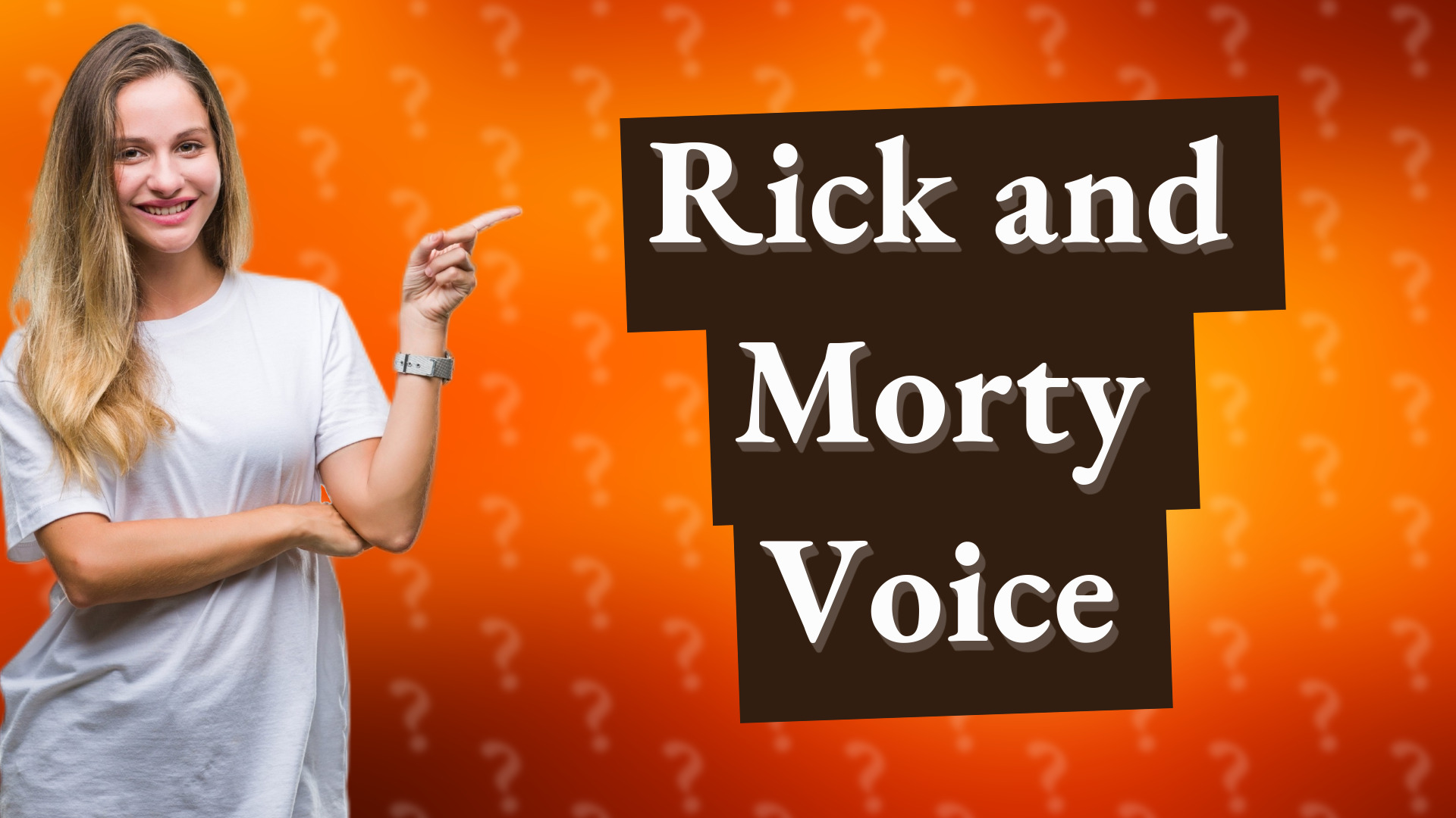 Rick and Morty Voice
