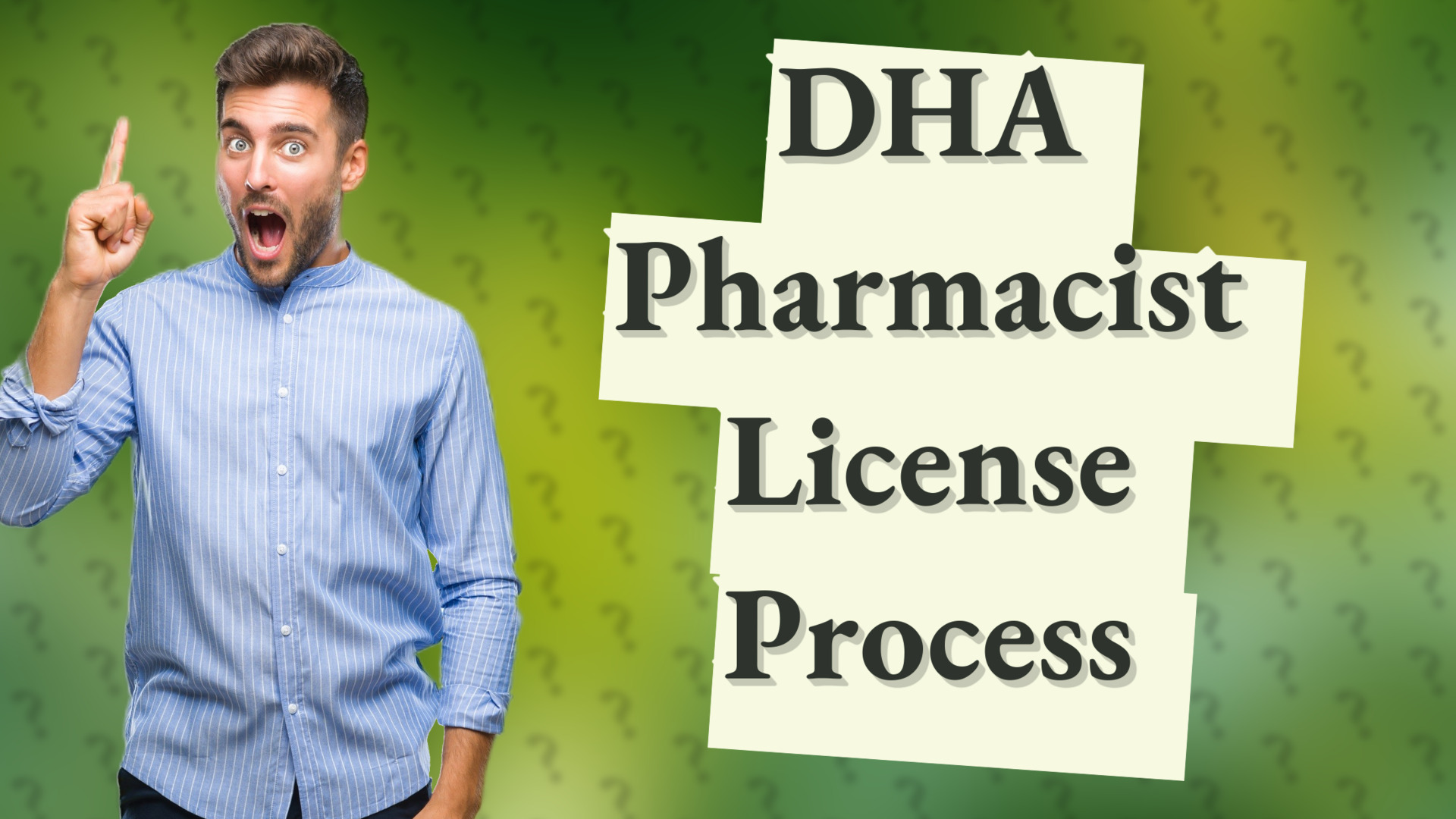 DHA Pharmacist License Process