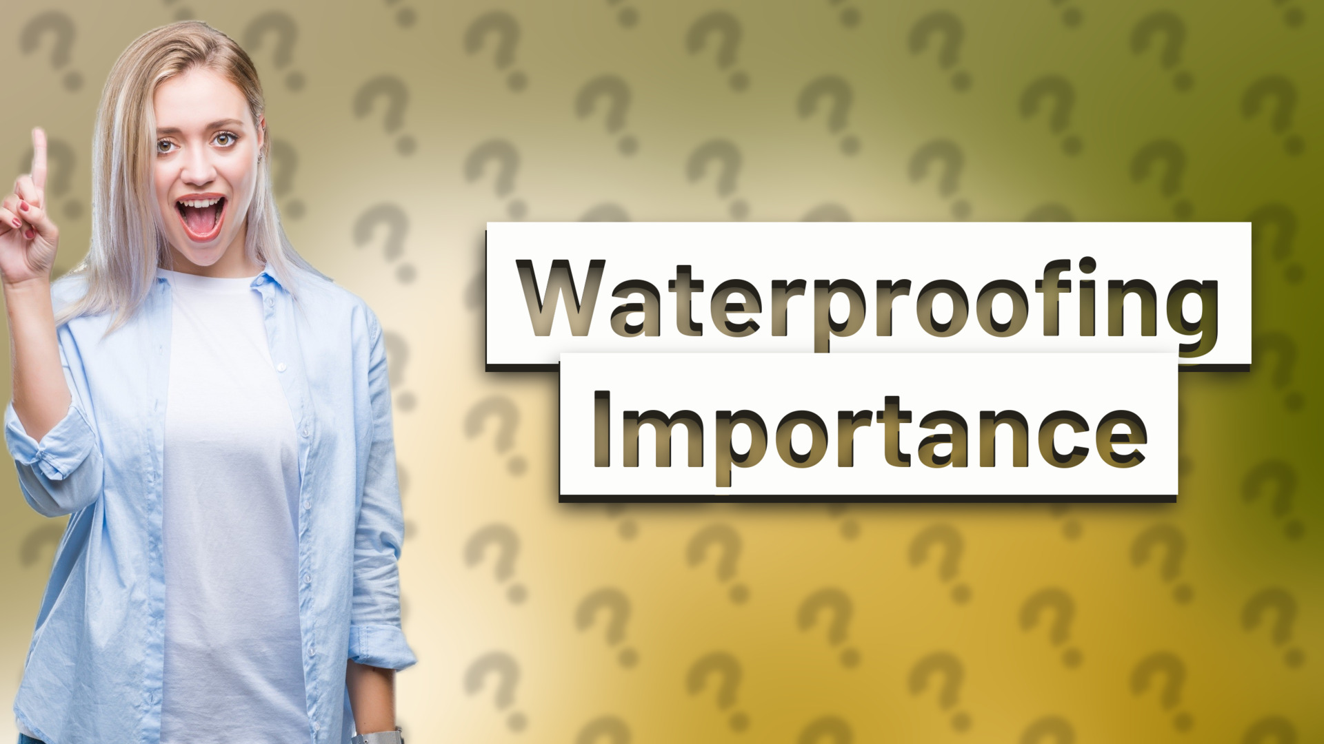 Waterproofing Importance