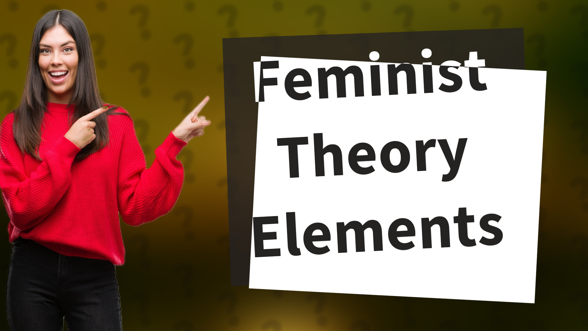 Feminist Theory Elements