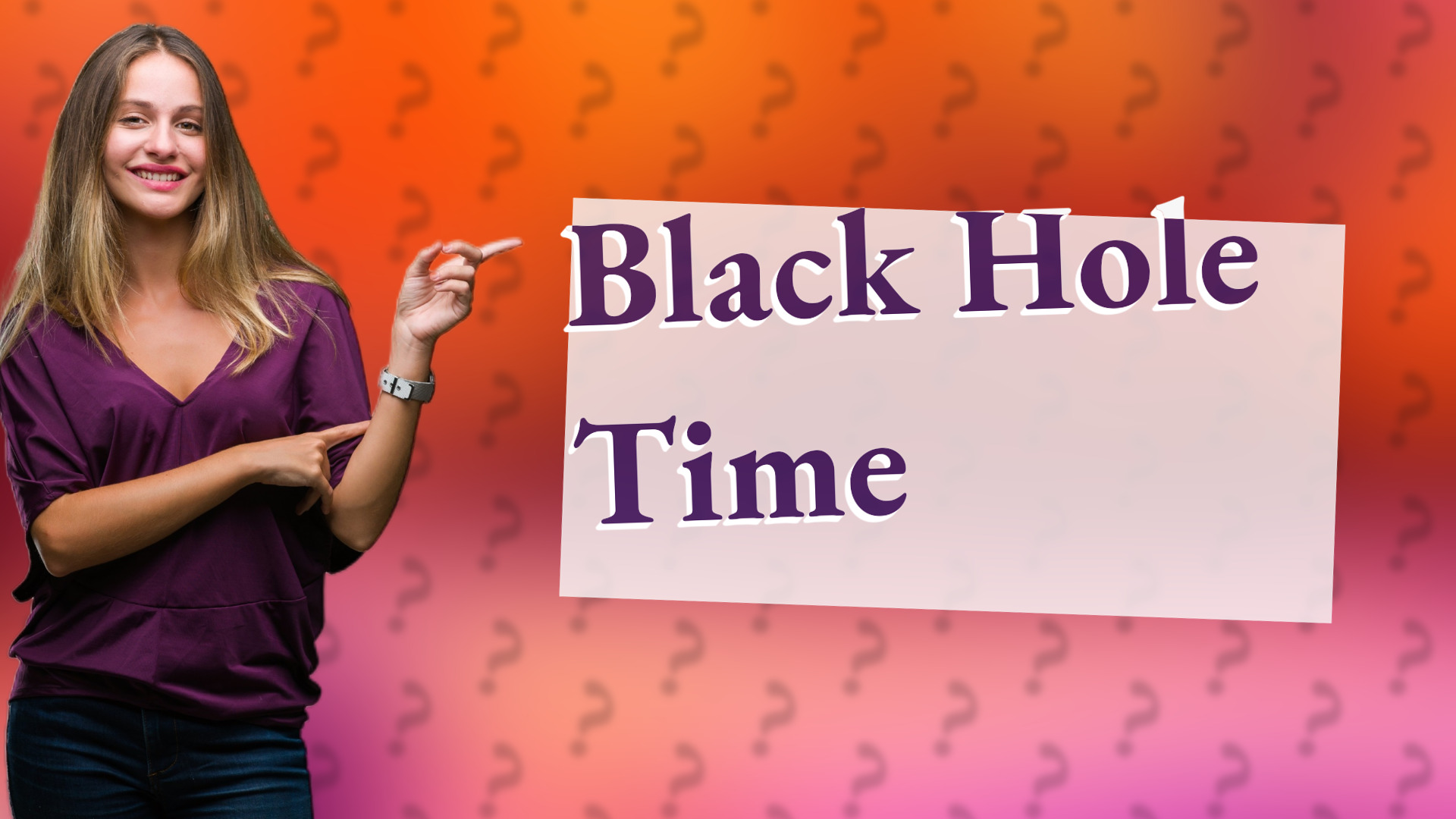Black Hole Time