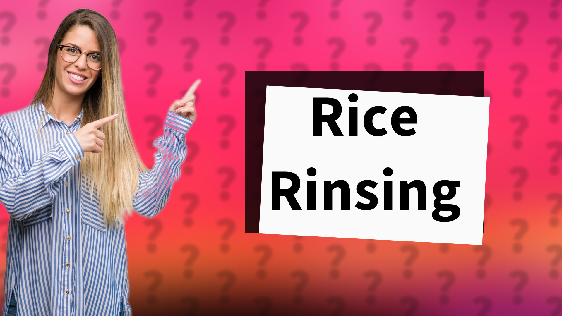 Rice Rinsing