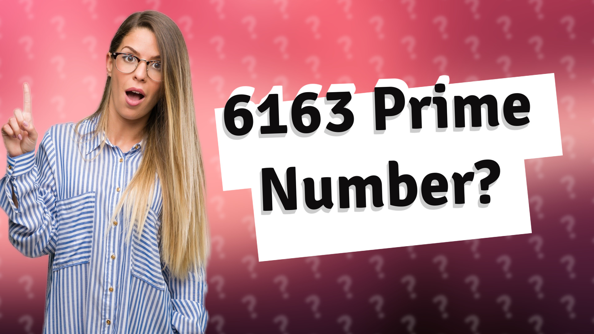 6163 Prime Number?