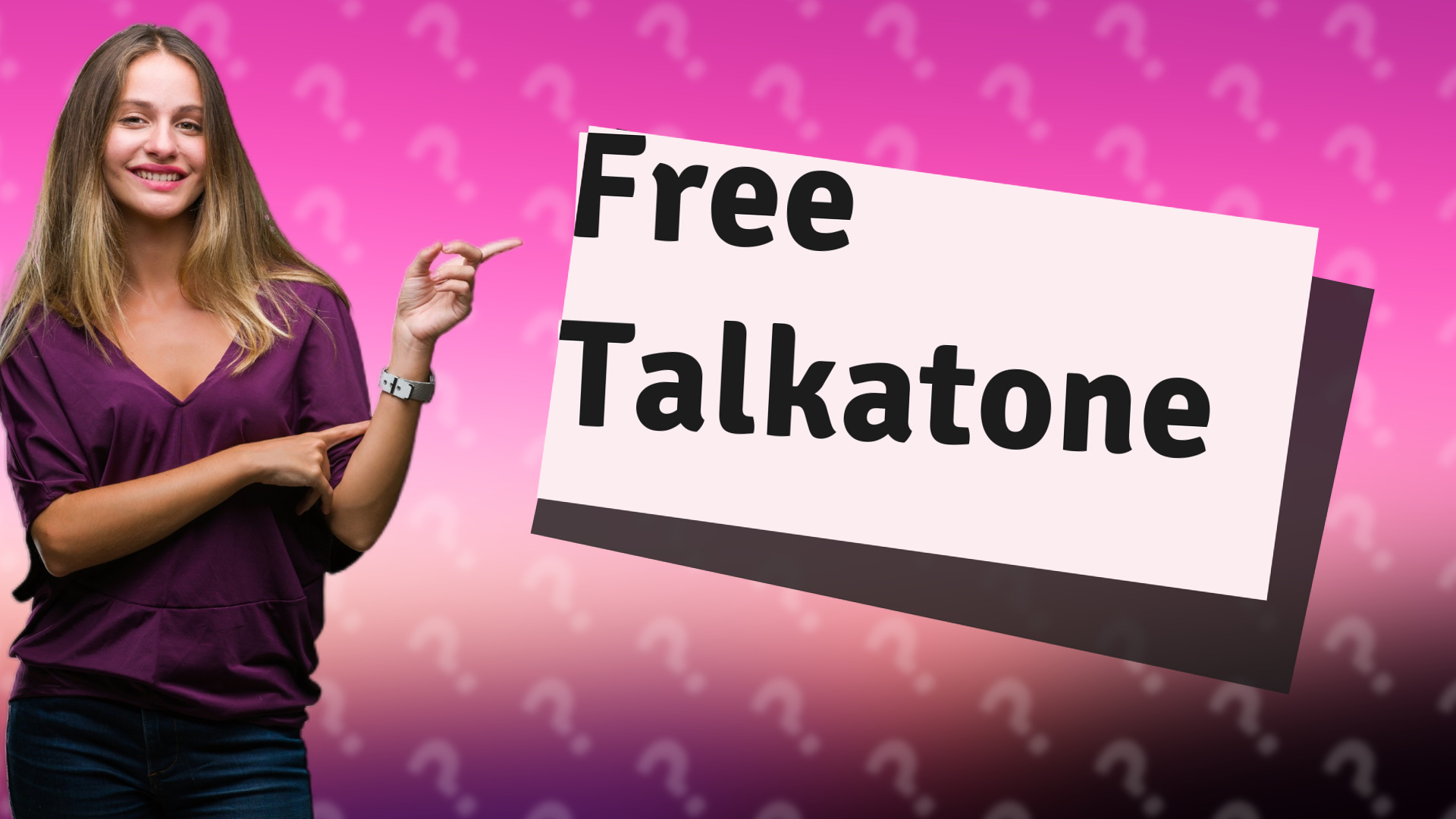 Free Talkatone