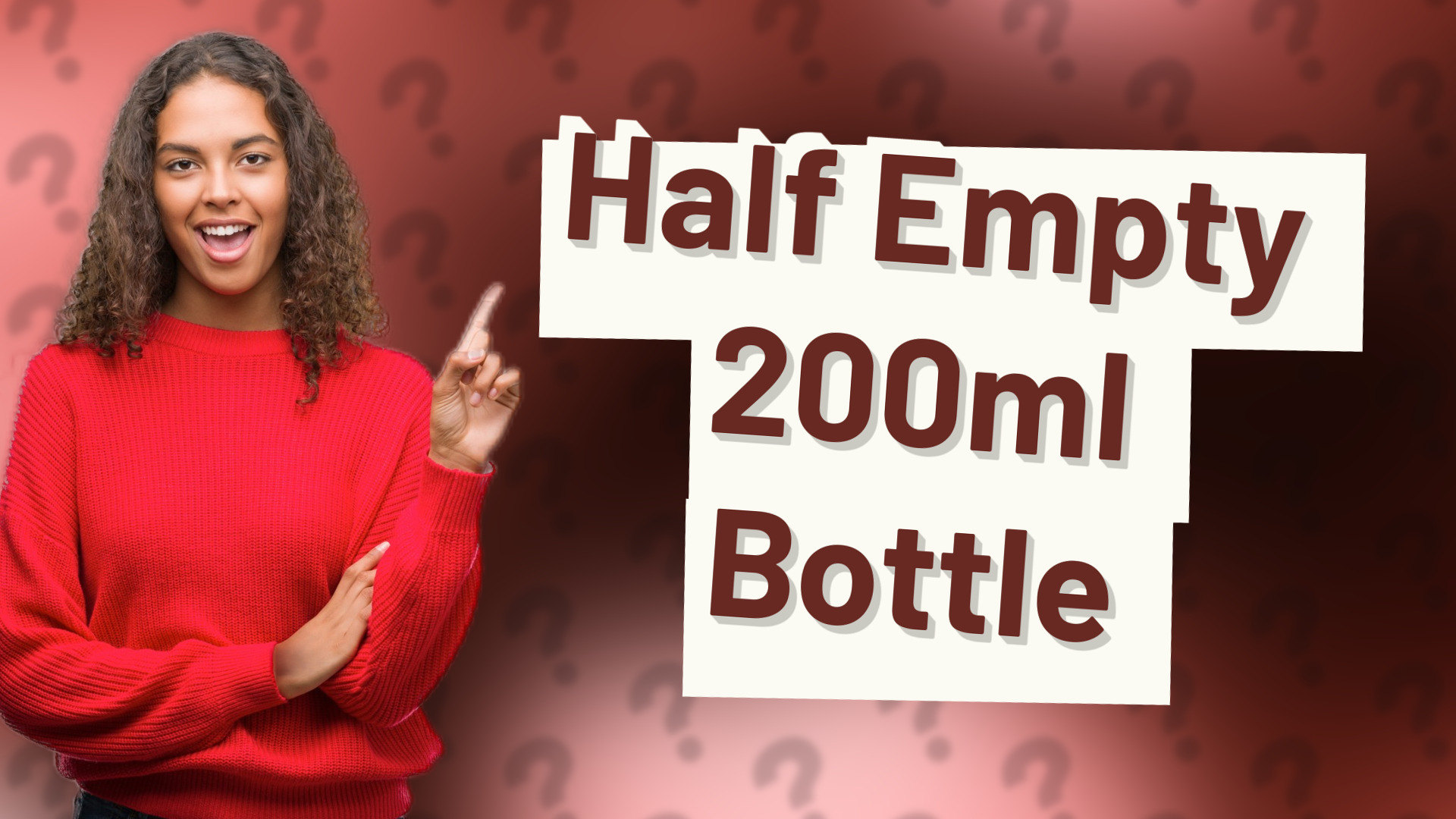 Half Empty 200ml Bottle
