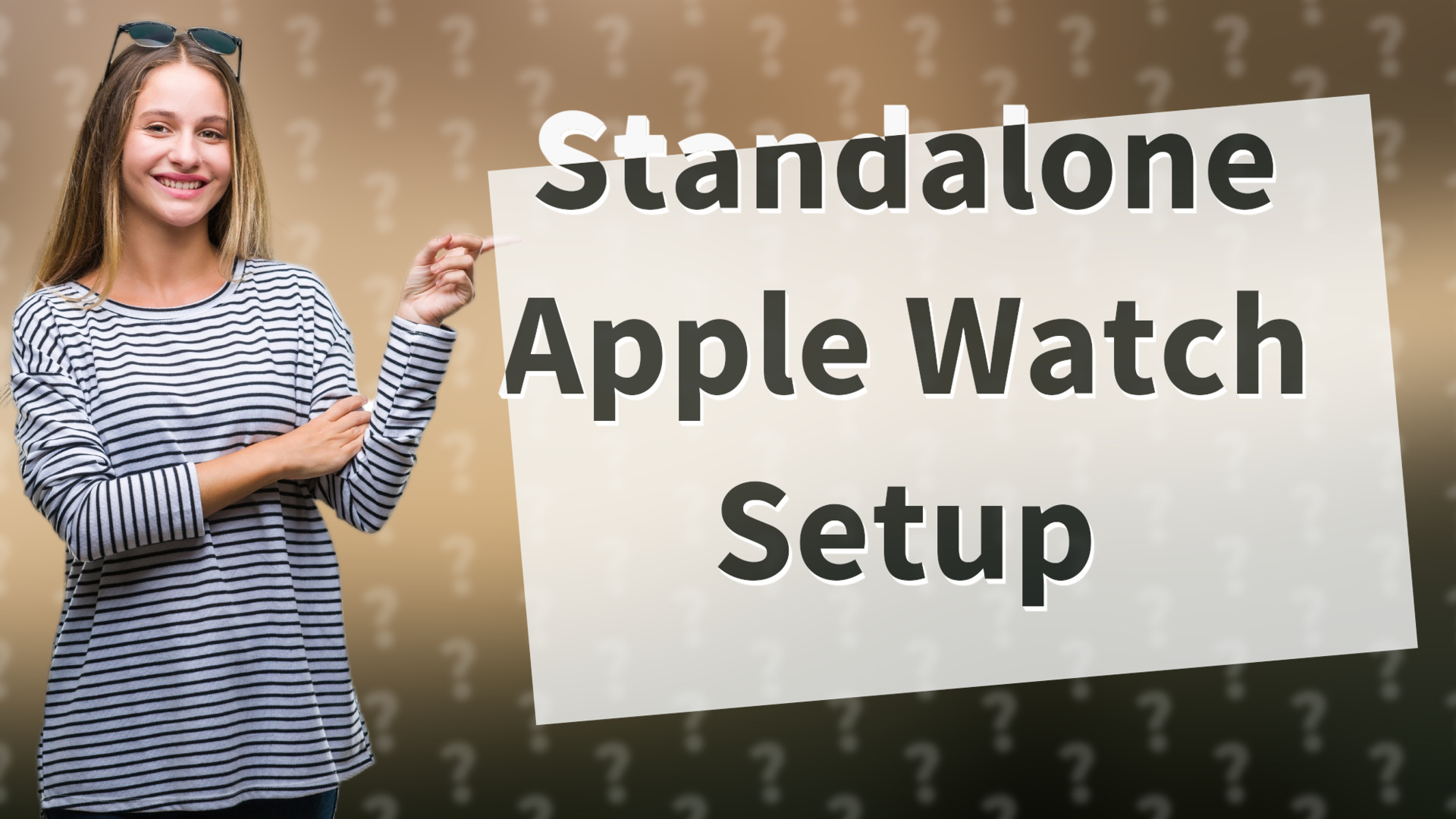 Standalone Apple Watch Setup