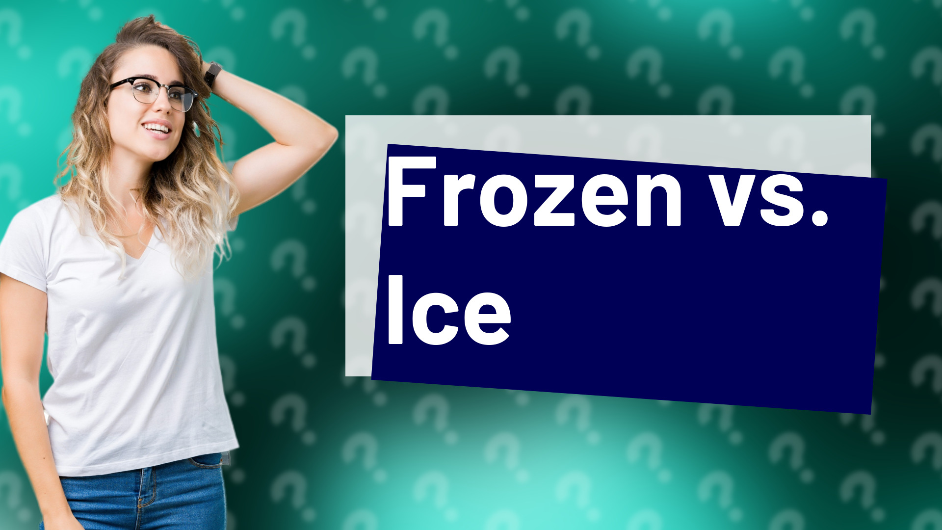 Frozen vs. Ice