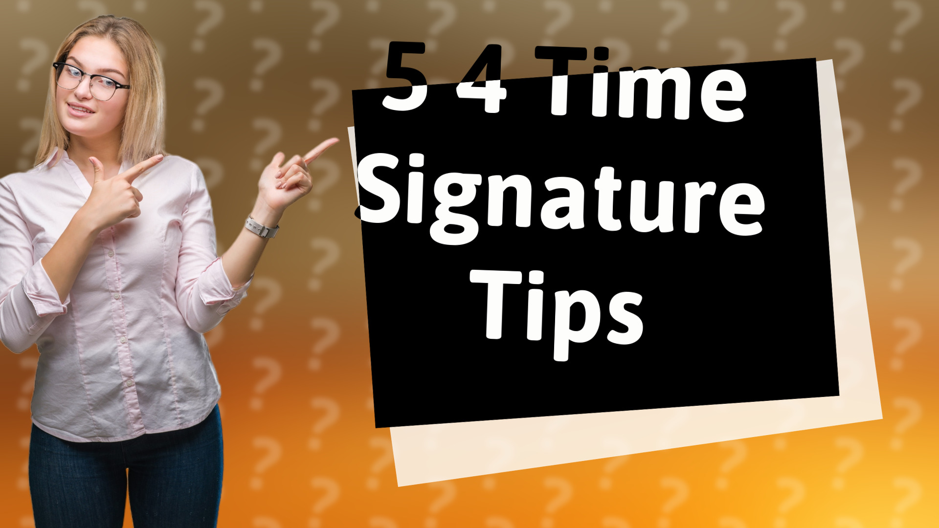 5 4 Time Signature Tips