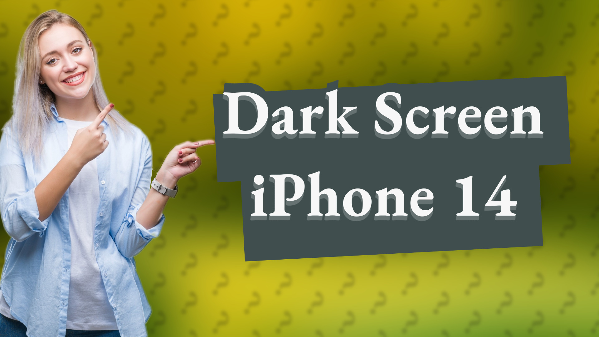 Dark Screen iPhone 14