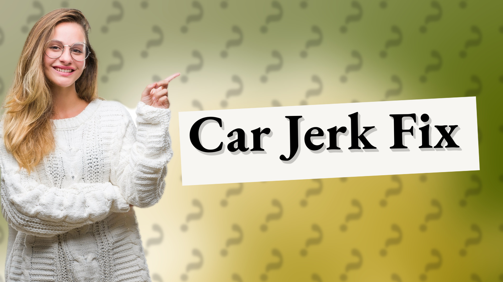 Car Jerk Fix