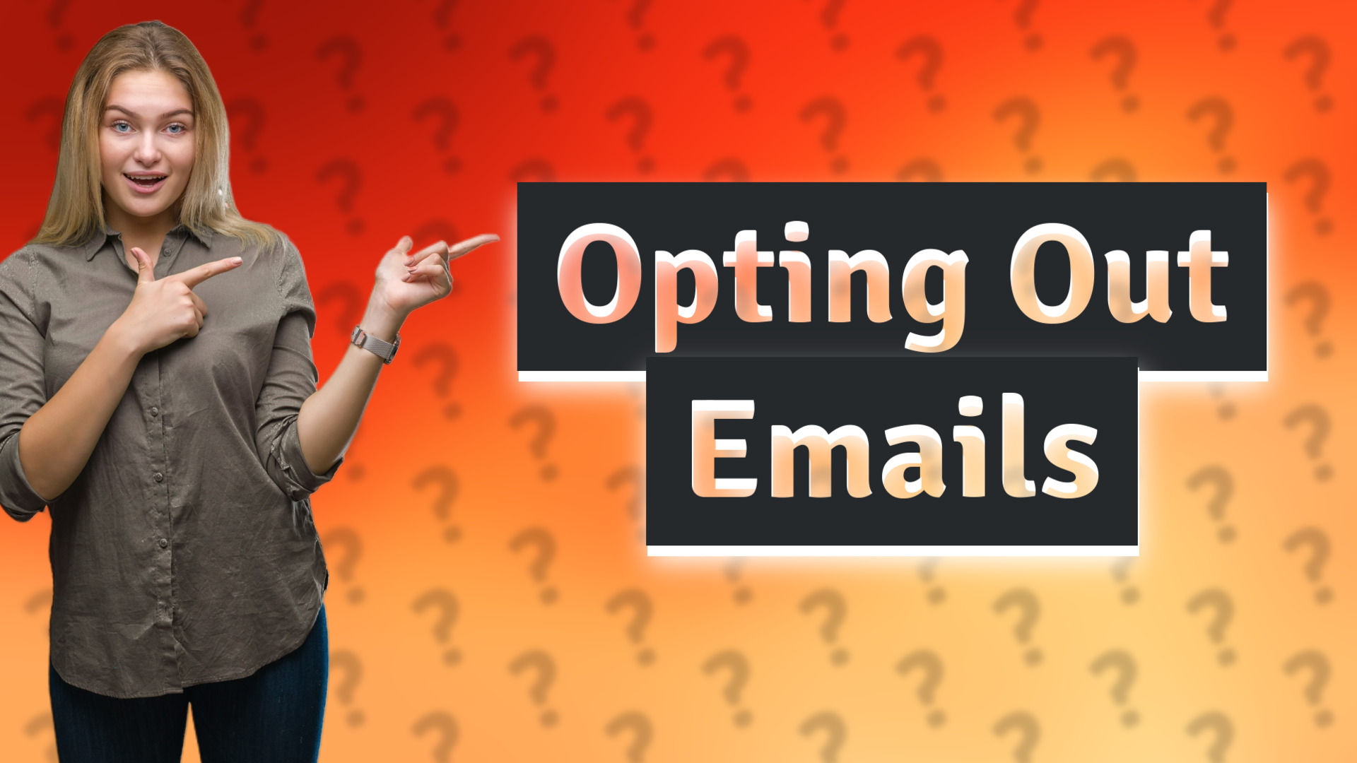 Opting Out Emails