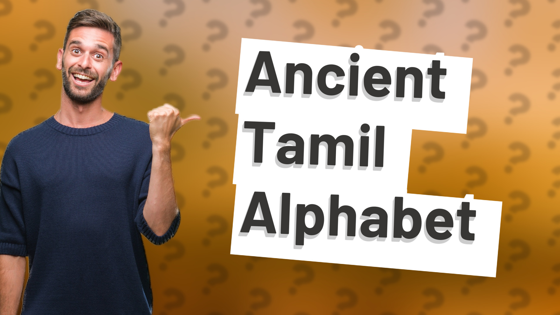 Ancient Tamil Alphabet