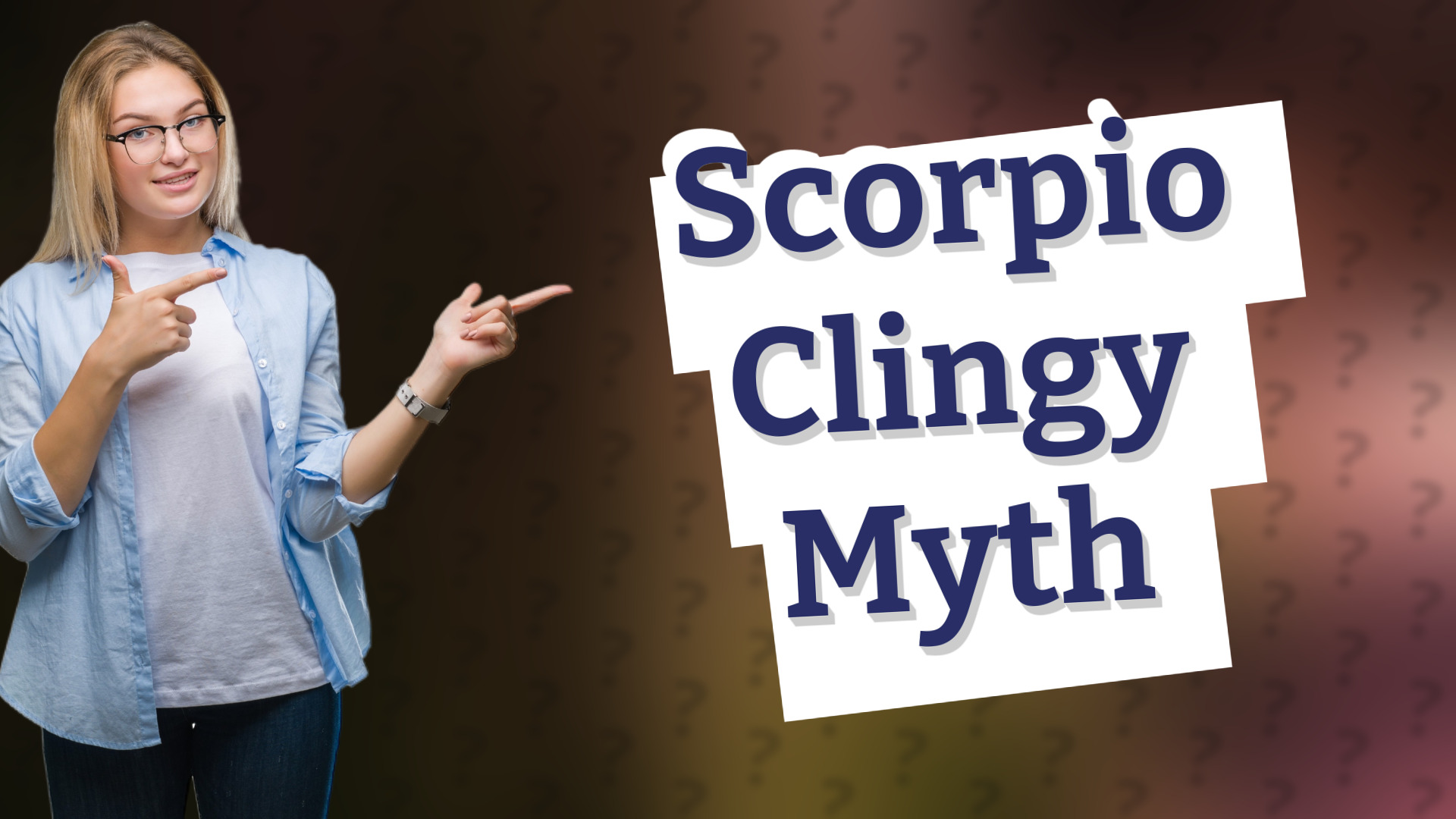 Scorpio Clingy Myth
