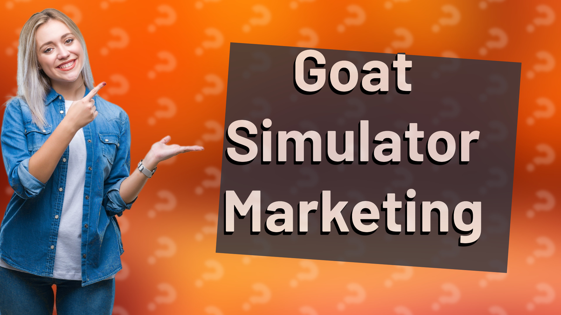 Goat Simulator Marketing