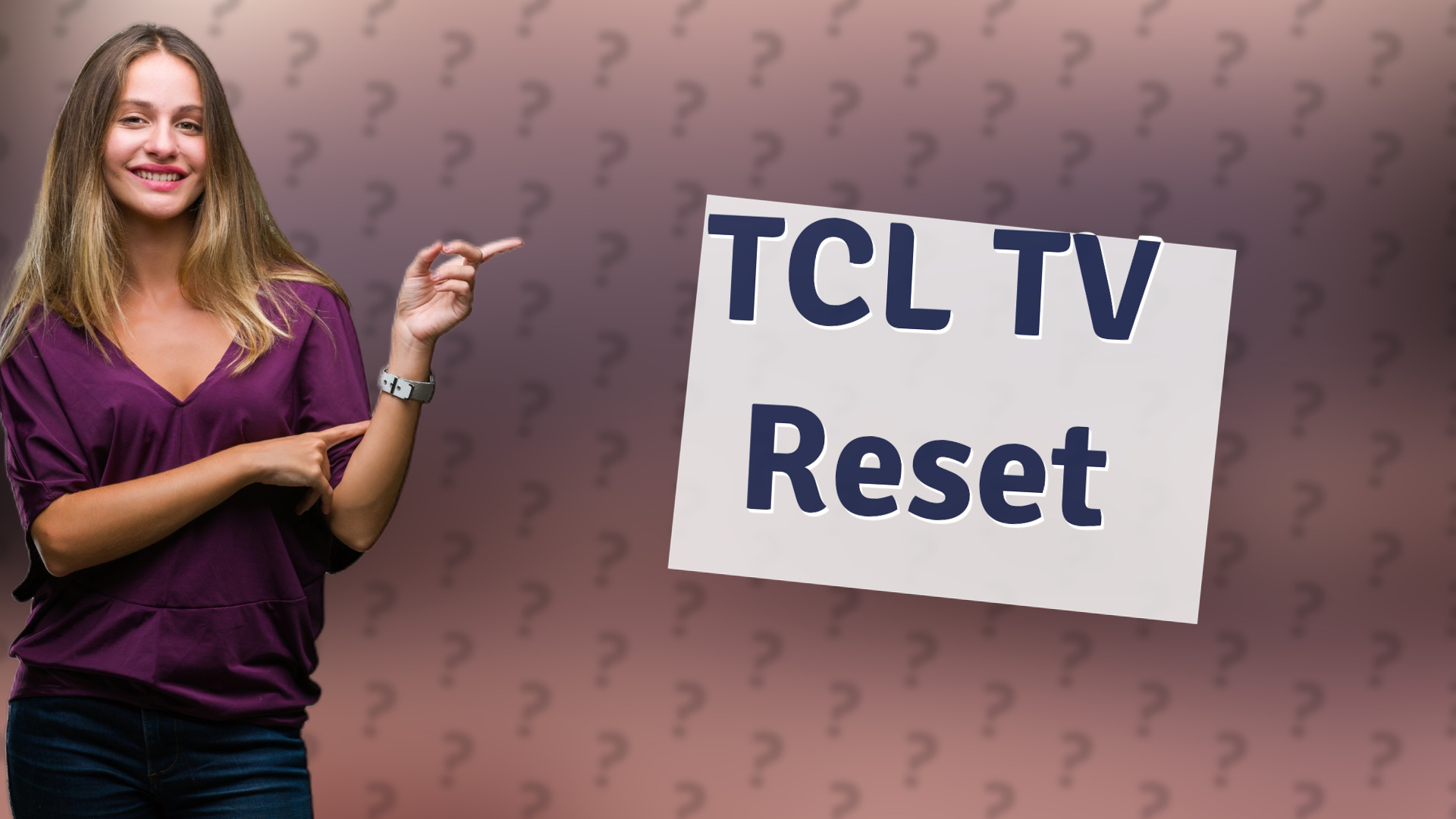 TCL TV Reset