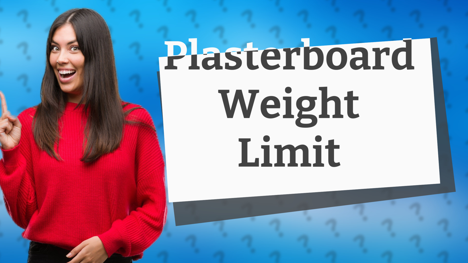 Plasterboard Weight Limit