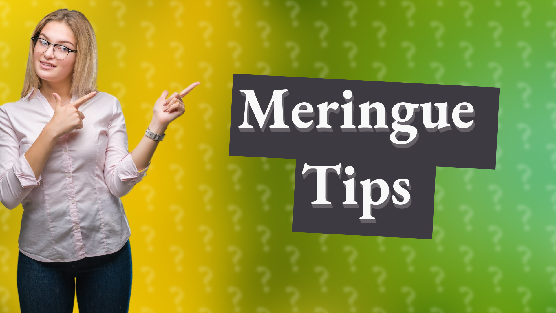 Meringue Tips