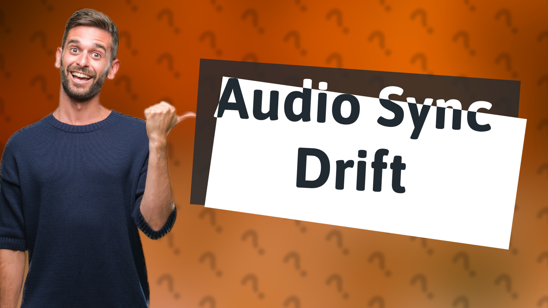 Audio Sync Drift