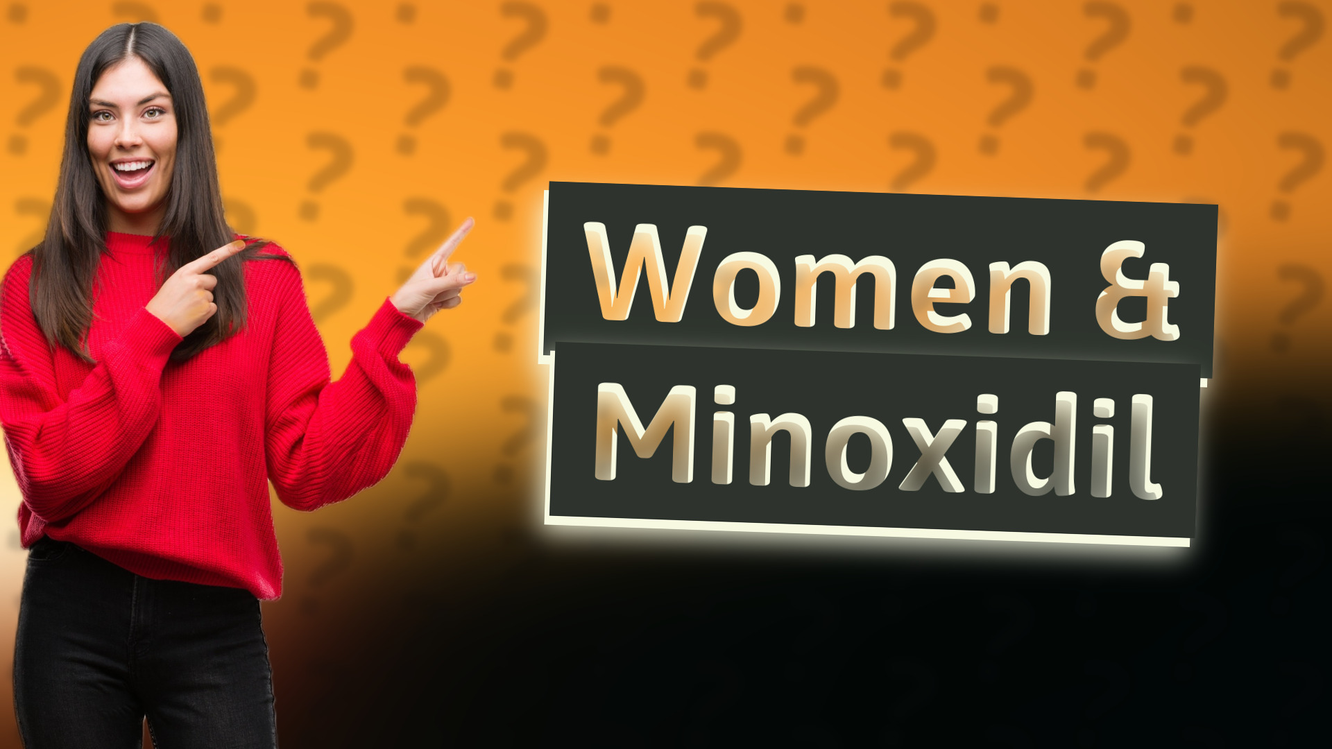Women & Minoxidil