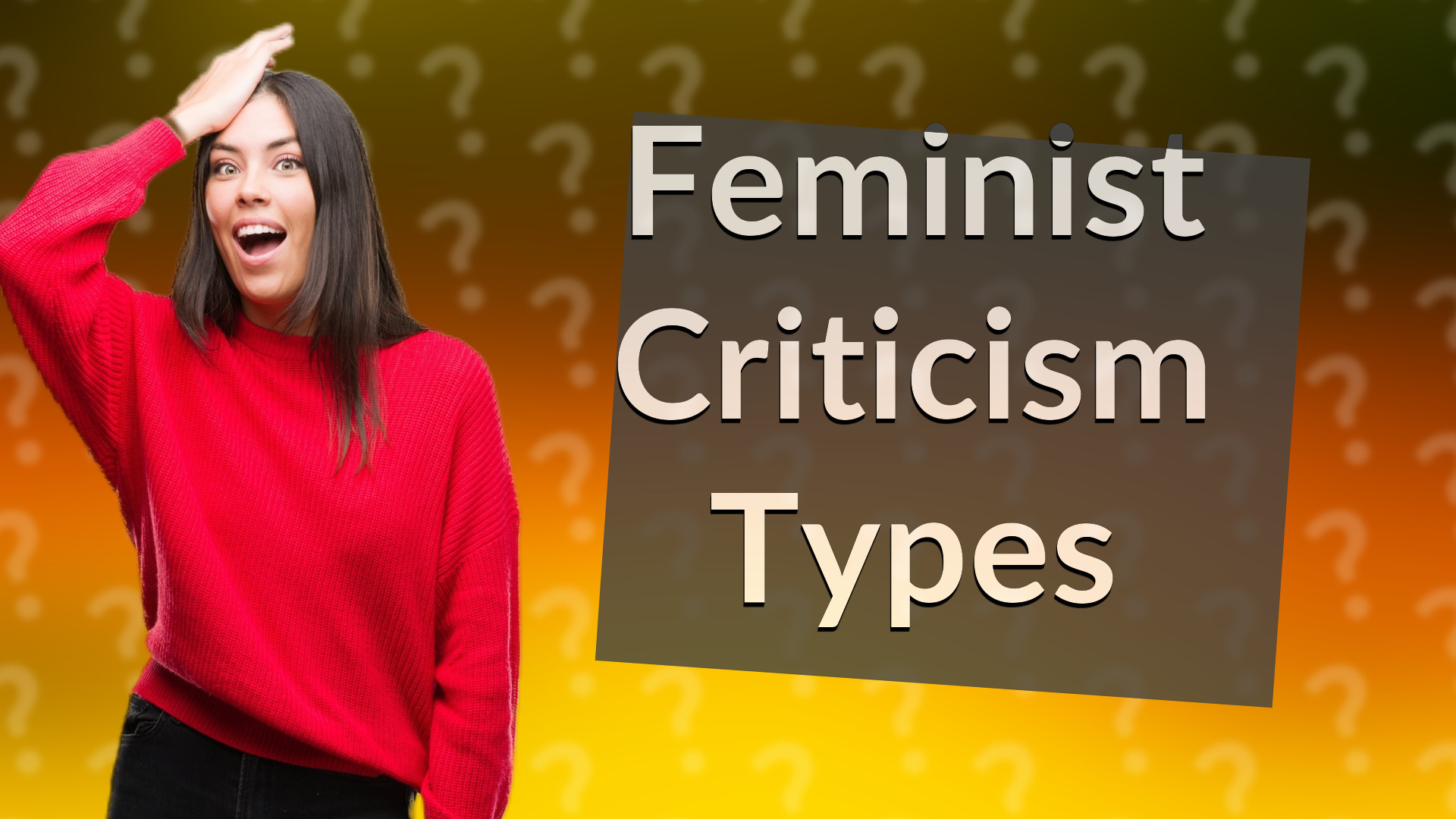 Feminist Criticism Types