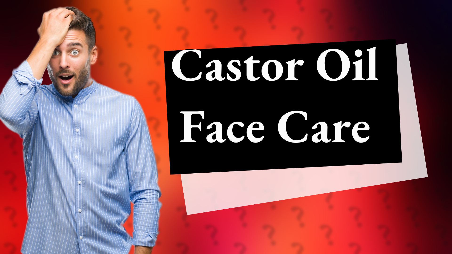 Castor Oil Face Care