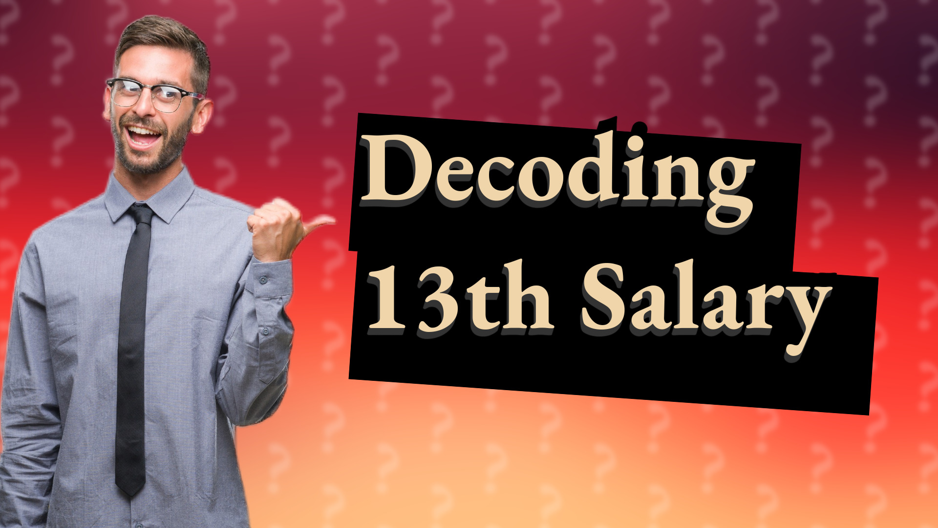 Decoding 13th Salary