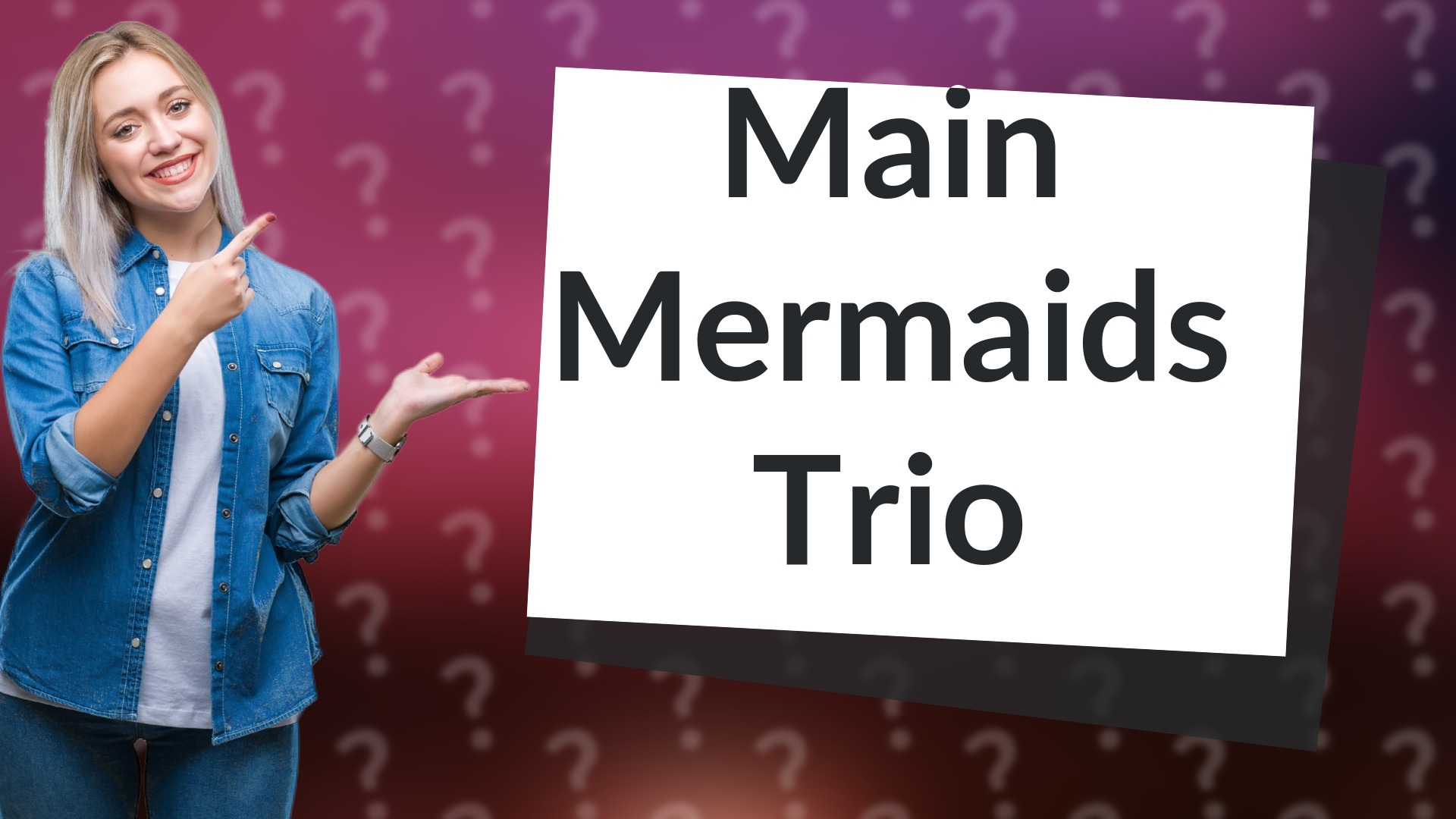 Main Mermaids Trio