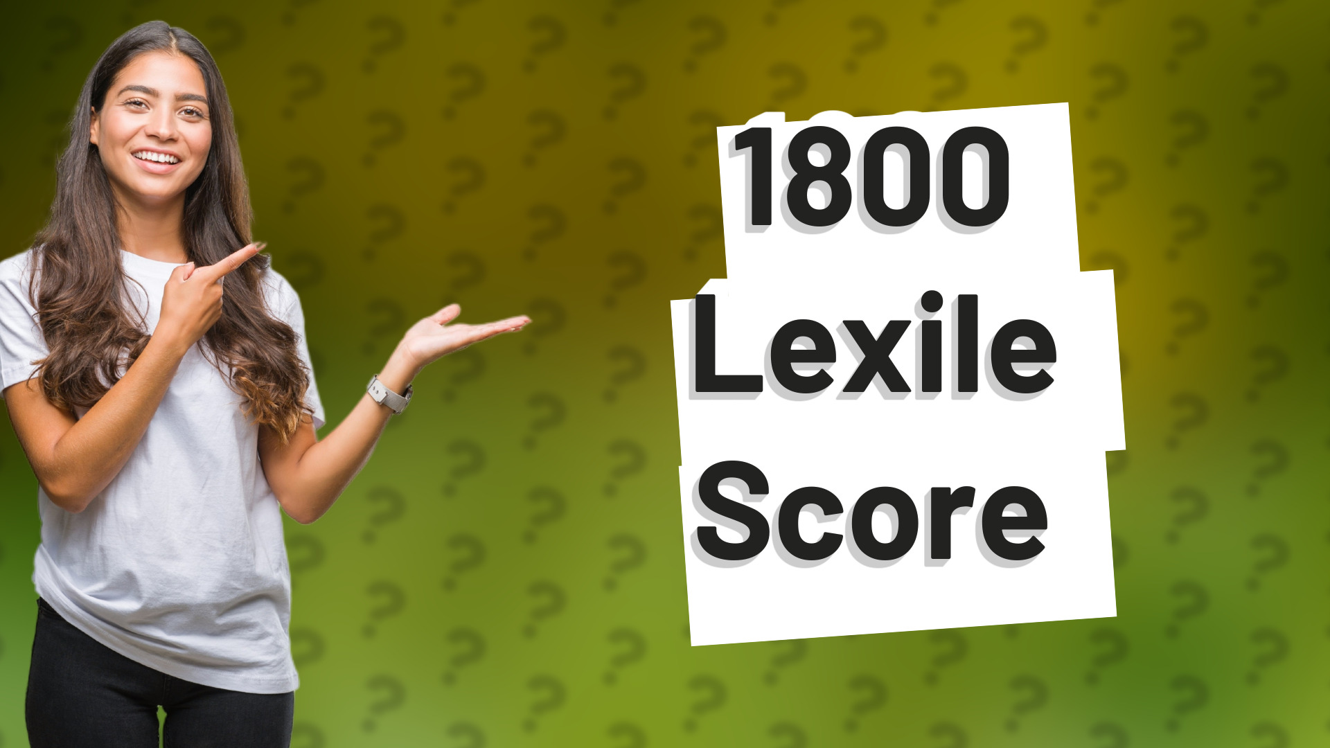 1800 Lexile Score