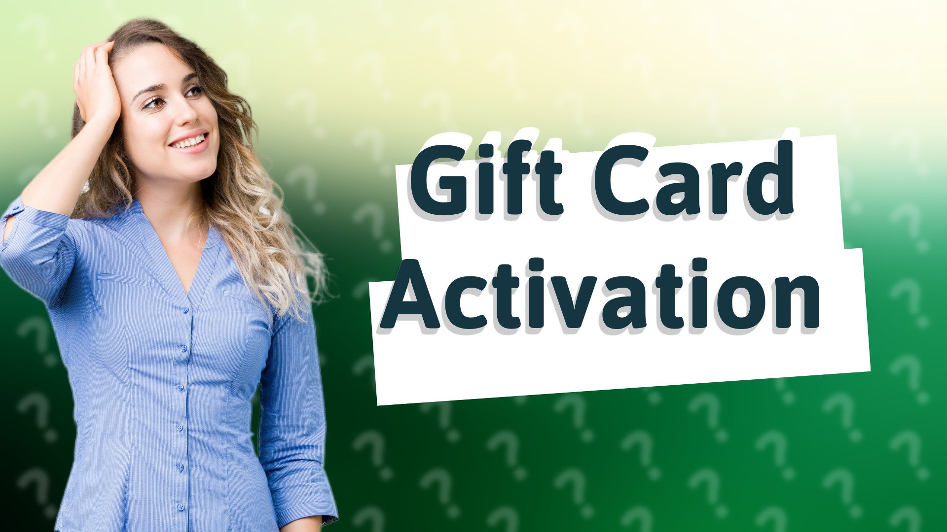 Gift Card Activation
