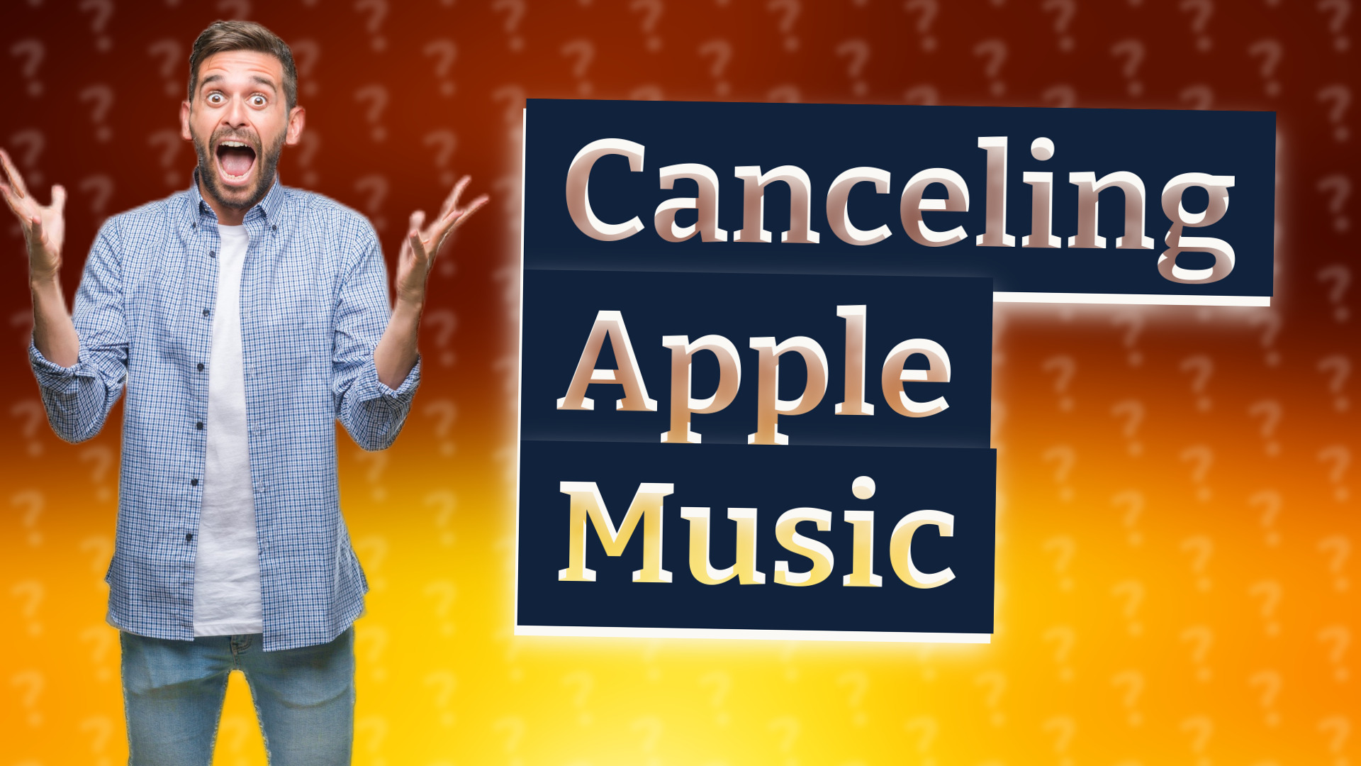 Canceling Apple Music