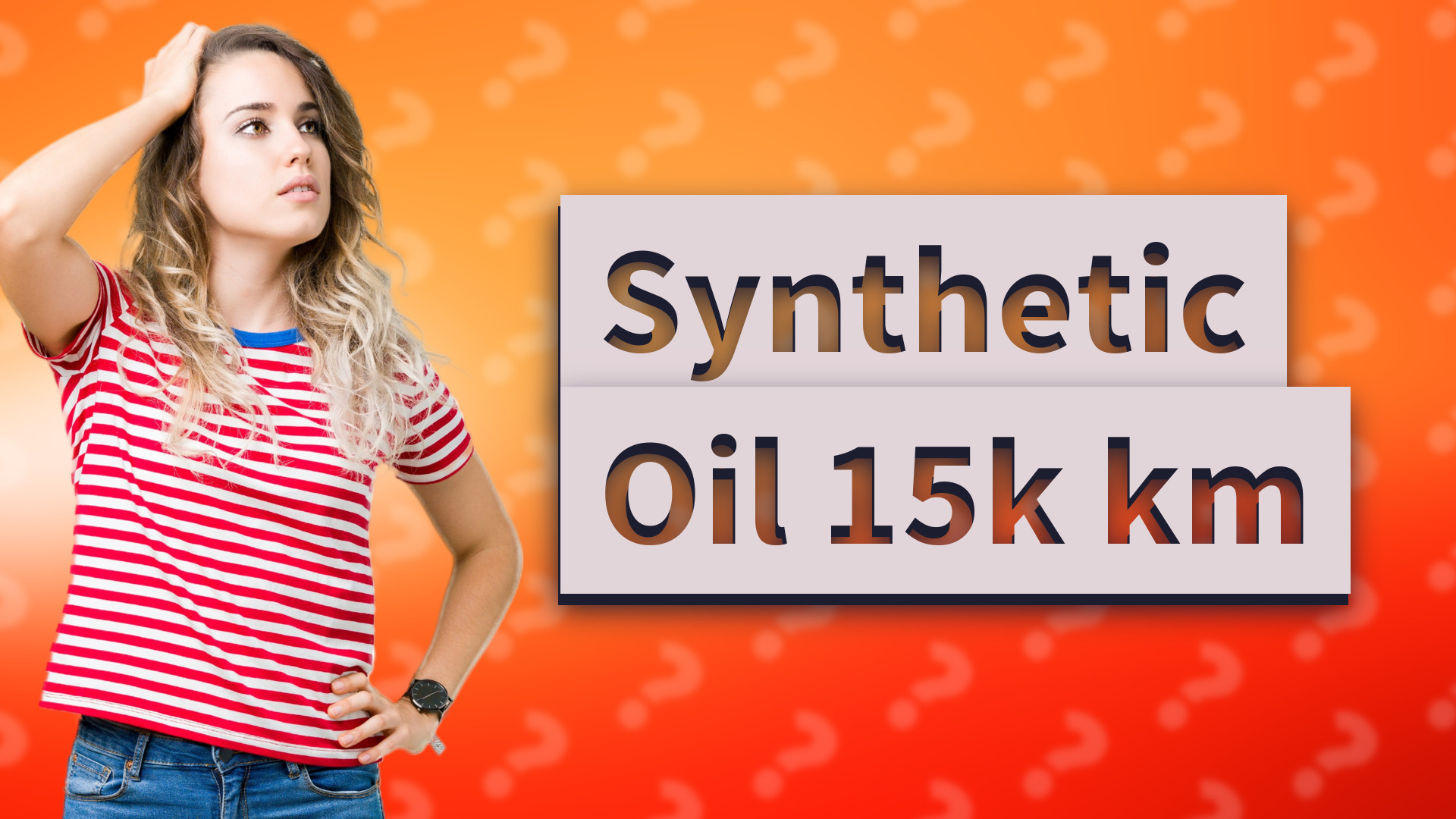 Synthetic Oil 15k km