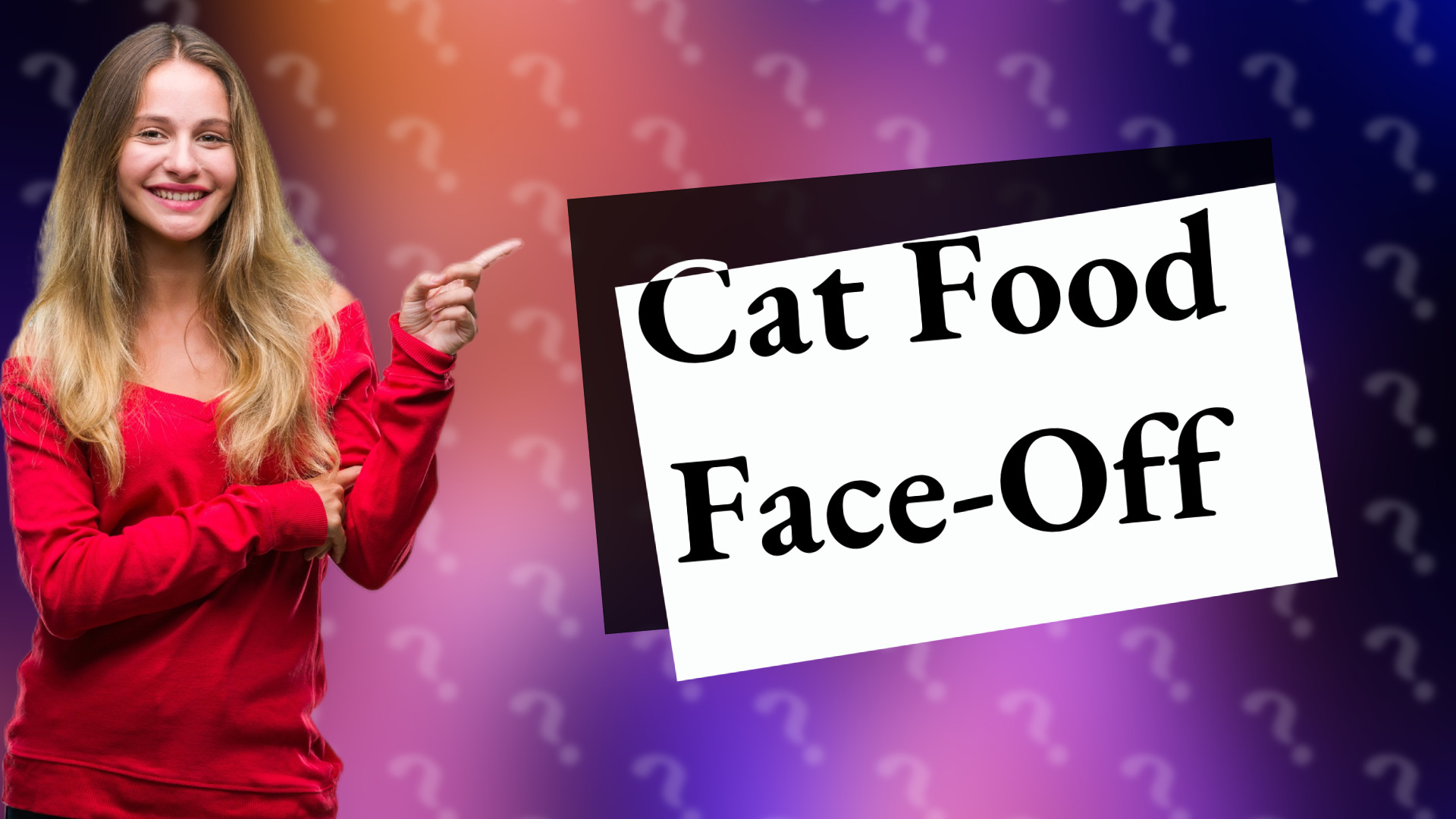 Cat Food Face-Off