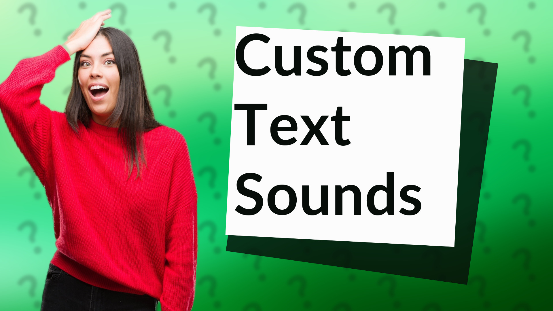 Custom Text Sounds