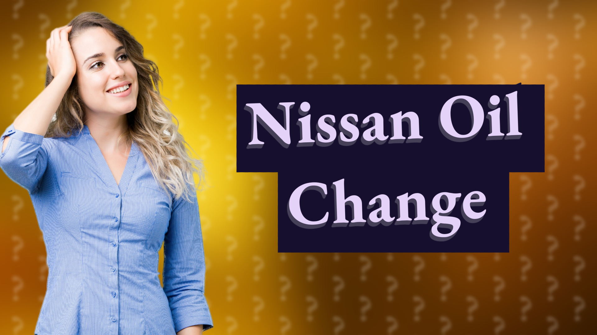 Nissan Oil Change