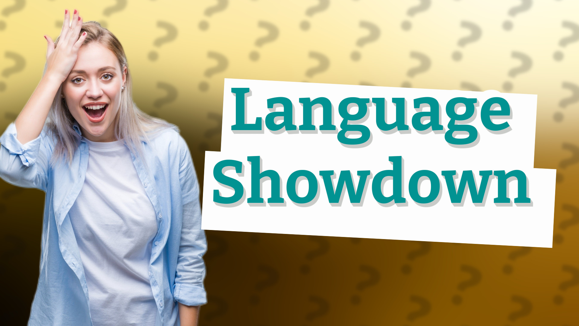 Language Showdown