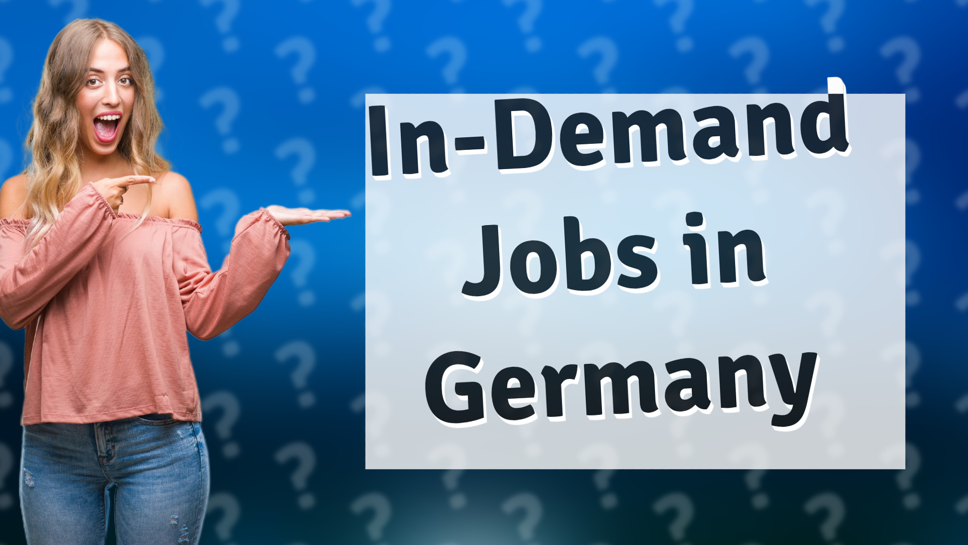 In-Demand Jobs in Germany