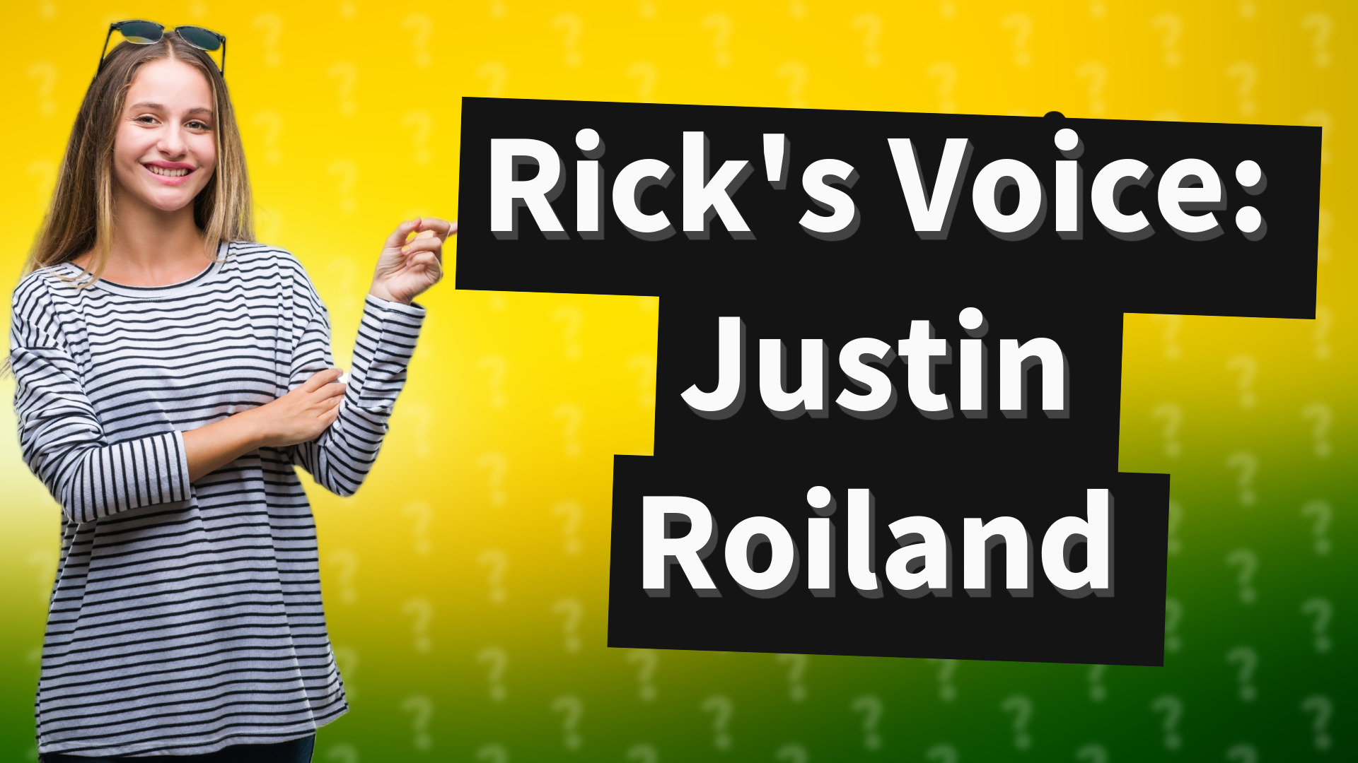 Rick's Voice: Justin Roiland