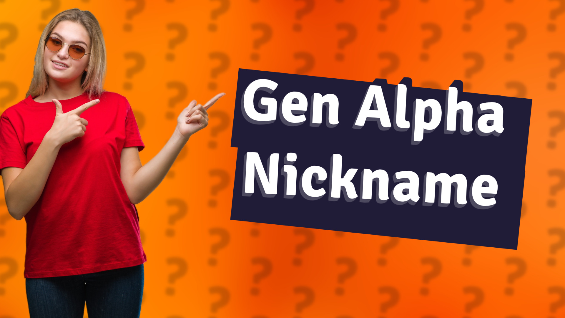 Gen Alpha Nickname