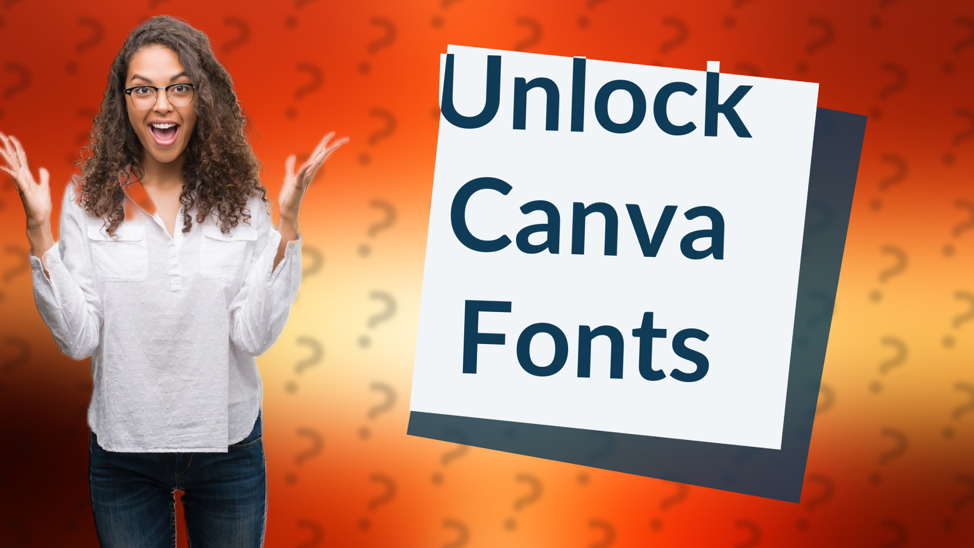 Unlock Canva Fonts